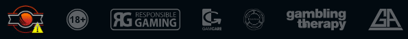 SpinsUp Casino Footer logos