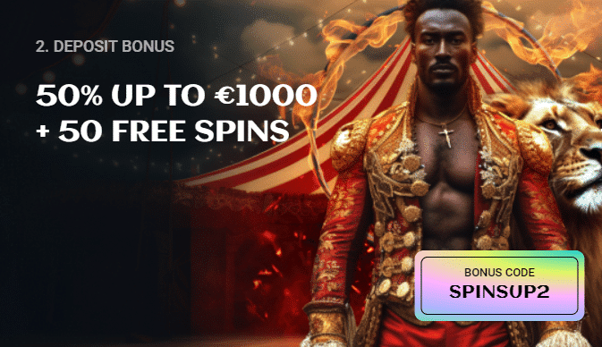 SpinsUp Casino Second Deposit Bonus